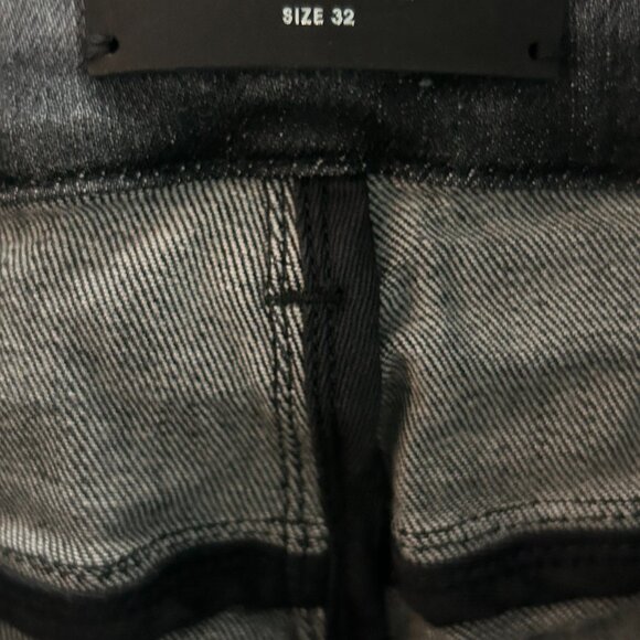Amiri Storm Grey Stack Jeans - Picture 3 of 4